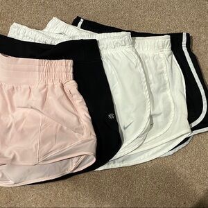 Nike, Lululemon and Athleta Athletic Shorts - Lot of 6 pairs